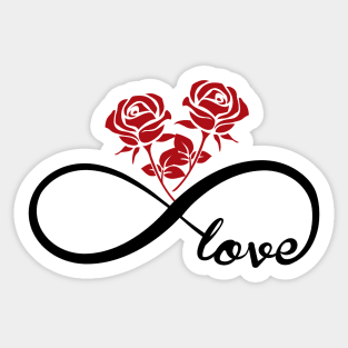 Infinity Love Sticker